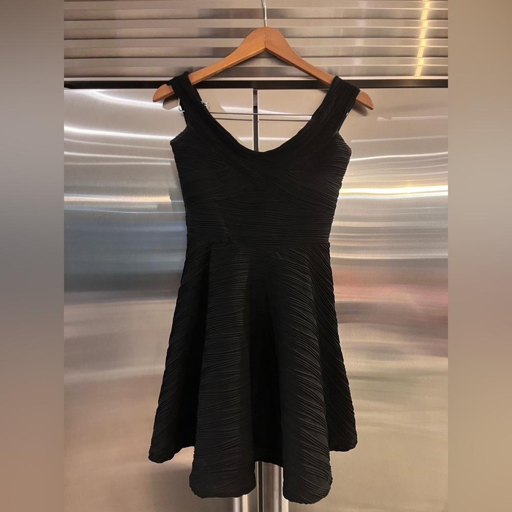 STUNNING ASOS Formal Black Fit & Flare Dress